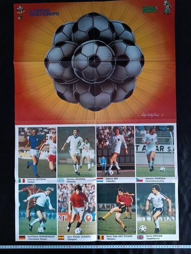 Poster calcio europei 1976 - calcio,