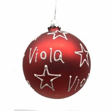 Pallina di Natale in vetro