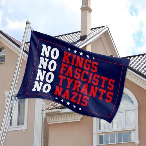 Bandiera kings fascisti - bandiera, no