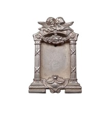 *HH* Cornicetta Cornice Liberty Vittoriane Frame Portafoto Miniatura Argento 