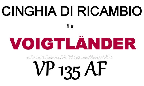 Cinghia ricambio x - ★cinghia,