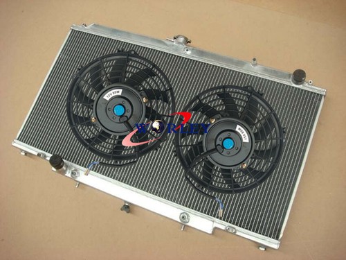 Radiatore ventola alluminio - +,