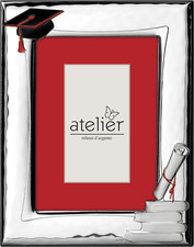 Cornice Porta Foto 15x20 In Argento Regalo Laurea ATELIER M 1027 15x20