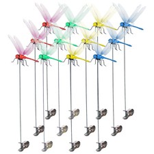 4 clip libellula finta clip su