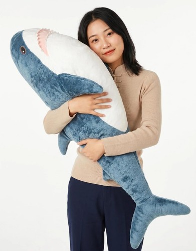 Cuscino peluche squalo gigante - cuscino,