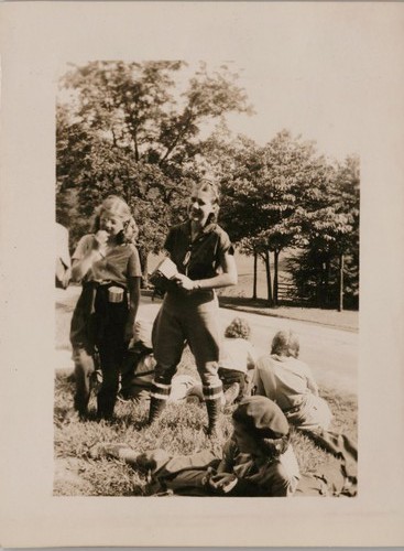 Uniformi vintage snapshot - b&w,