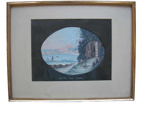 Grotta del cane guazzo 1860 - grotta,