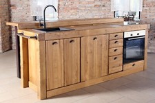 Isola cucina con bancone alto - cucina,