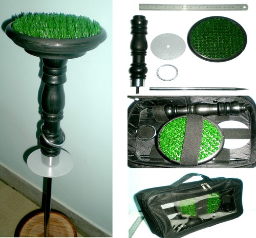 Falconry block perch fiber - block,