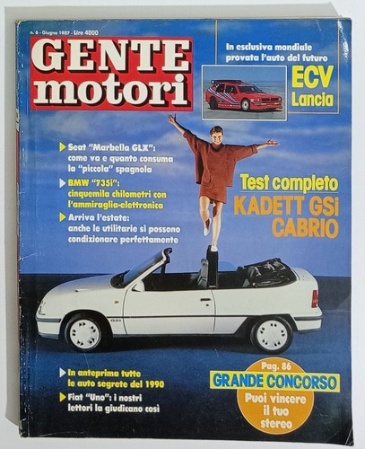 I106760 gente motori 1987 - motori, n