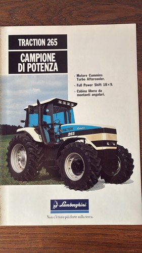 Raro lamborghini traction 265 - traction,