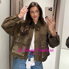 ZARA WOMAN NWT SS26 KHAKI 100%