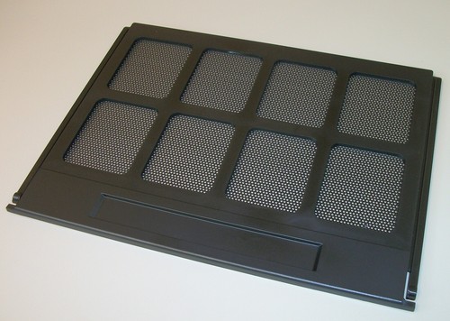 Alimentatore plastica nero
