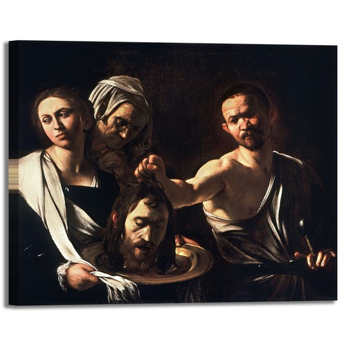 Caravaggio salomè con - salomè,