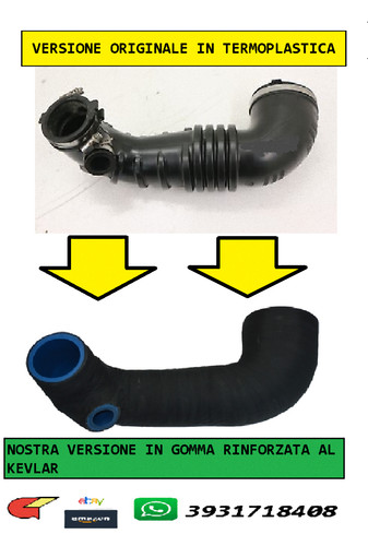 Tubo manicotto intercooler - tubo,