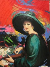 EZIO FARINELLI cm 50x70 OFFERTA Opera SERIGRAFIA Numerata XIII/C SCONTO RARO