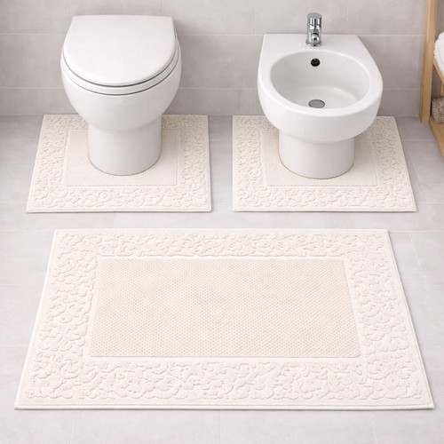 Classic tappeto bagno parure - -,