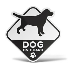 Sticker CANE A BORDO Adesivo