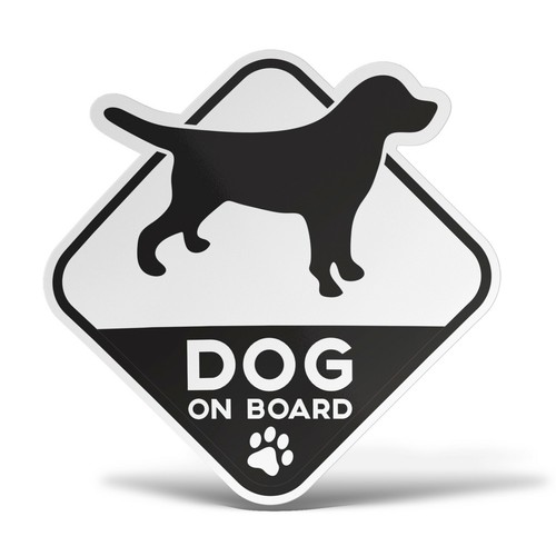 Sticker cane bordo adesivo - sticker,