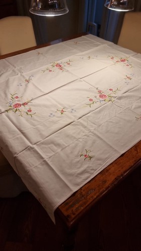 Elegante tovaglia epoca - tovaglia, d'epoca