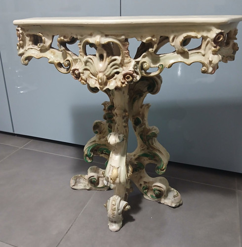 Antica consolle vintage anni - antica,
