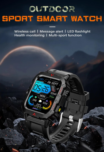 Smartwatch uomo sport outdoor - uomo,