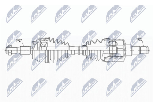 Albero motore nty npw - albero,