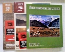 3 CATALOGHI D'ASTA MEETING ART