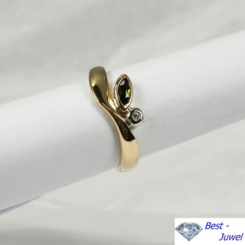 Anello sottile oro 585 con - oro,