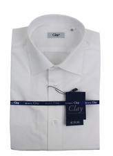 Clay Camicia classica tinta