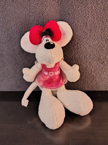Peluche diddlina robe nœud - peluche,