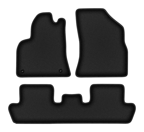 Set tappetini auto velour neri