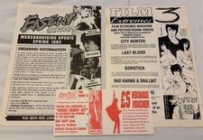 Eastern Heroes Catalogue + Shop Vouch + Flyer Bruce Lee Jackie Chan Kung Fu ￼