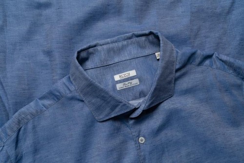 Camicia uomo corneliani blu - uomo,