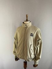 Bomber uomo Lonsdale London taglia XL beige cotone manica lunga