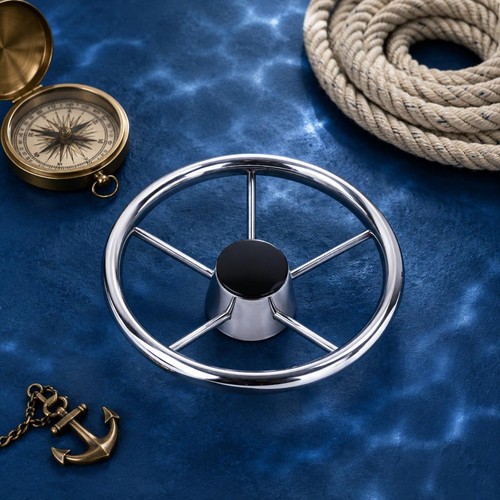 Volante marino acciaio - volante,