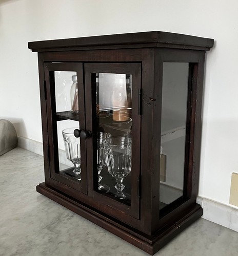 Vetrinetta legno fatta a - vetrinetta,