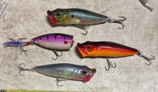 4 ct. GIGANTI tonnara popper gigante Trevally snook jack esche muskie