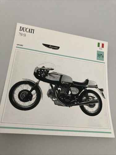 Ducati 750 1974 carta - ducati, ss