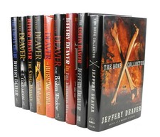 Jeffrey Deaver - Lincoln Rhyme Set - Vols 1 - 9 - SIGNED - 1st - Bone Collector