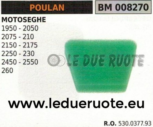 530037793 spugna filtro aria - 530037793,