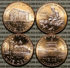 BU set of 4x P or D US 2009