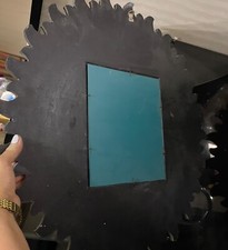 specchio etnico artigianale legno sole luna decorato 60cm 