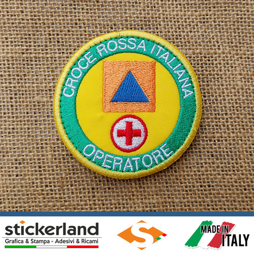 Toppa patch croce rossa - patch,