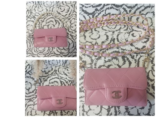 Chanel matelasse rosa - chanel,