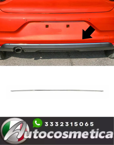 Modanatura paraurti posteriore