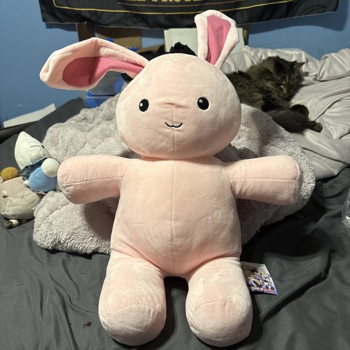 Coniglio peluche rosa ouran - peluche,