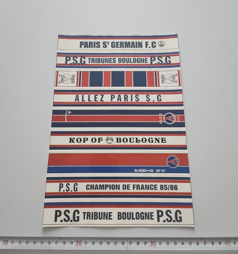 Stickers kop boulogne paris - stickers,