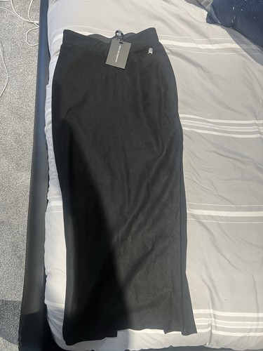 Maxi gonna scamosciata maniere - gonna,