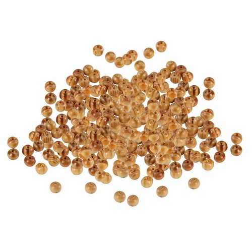 500 pezzi 6mm naturale rotondo - 500,